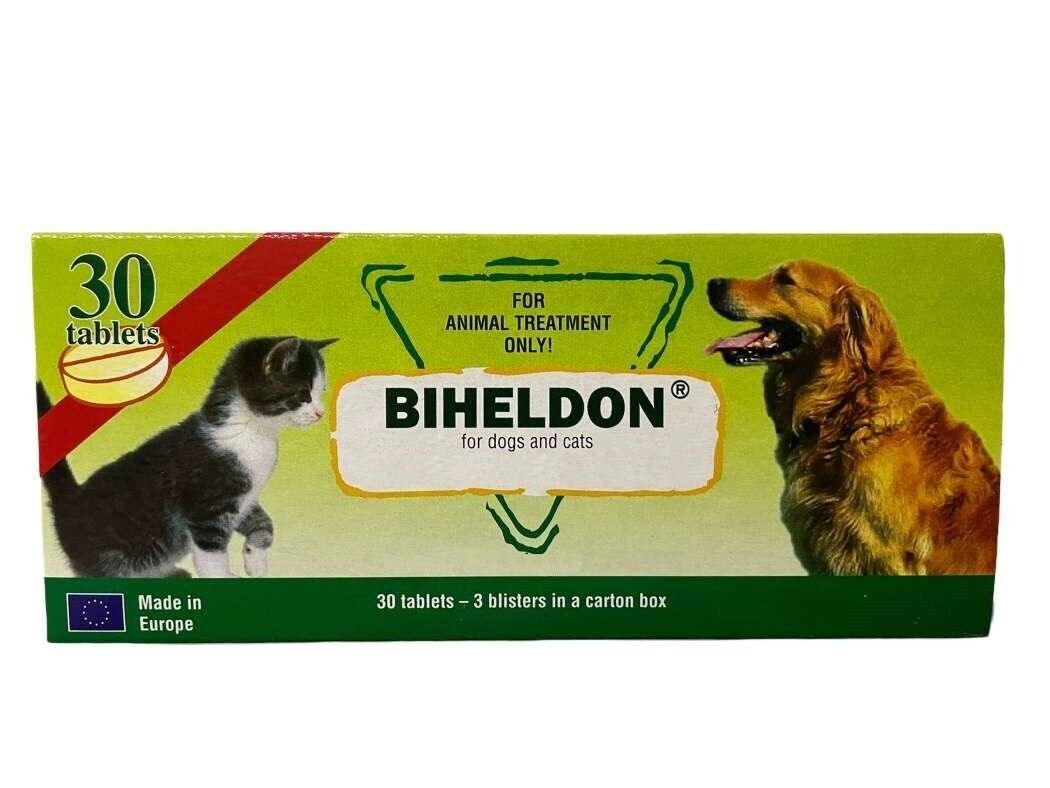 Antiparasitic Vermifuge for Dogs and Cats in 30 CPR Tablets